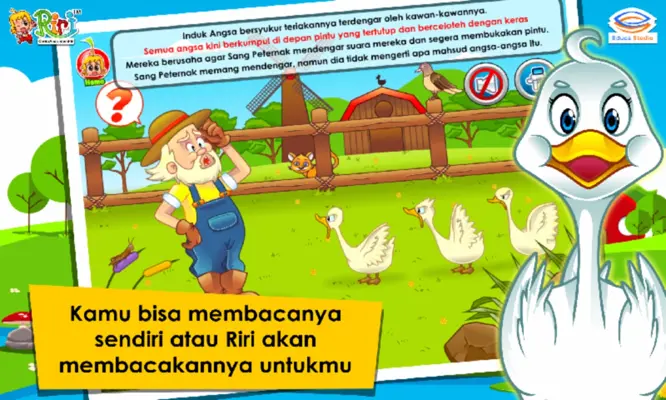 Riri Persahabatan Angsa android App screenshot 13